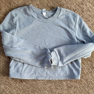 Womens Blue sweat Shirt